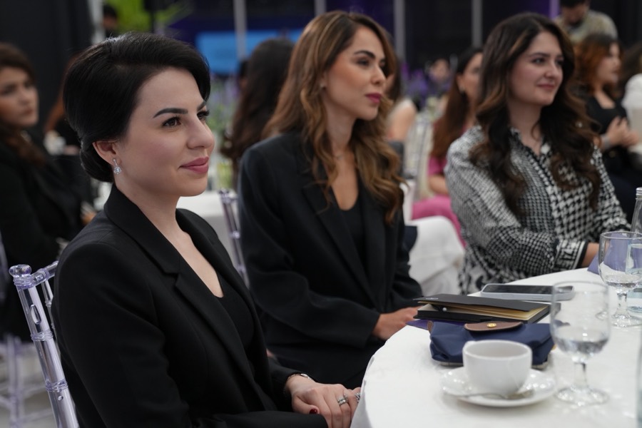 Guests at the Slemani reception