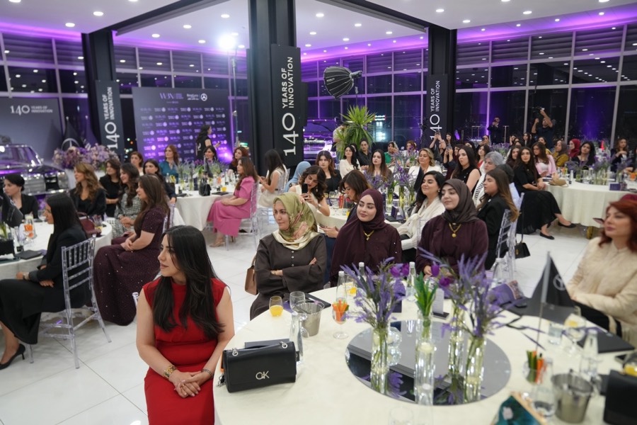 The room during the Slemani reception